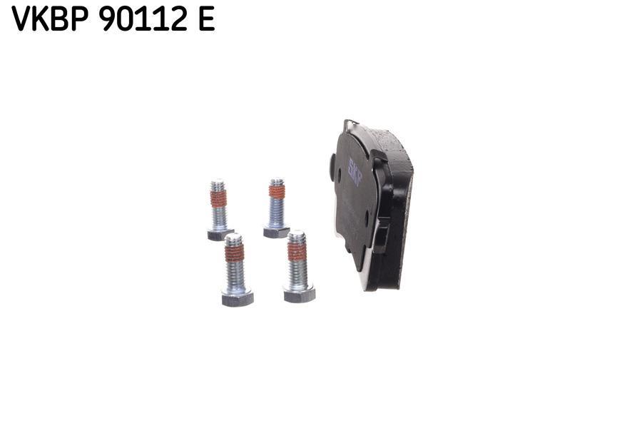 Jeu de 4 plaquettes de frein SKF VKBP 90112 E